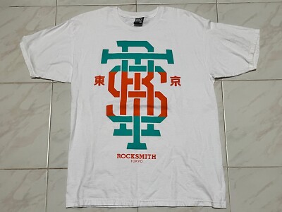 Rocksmith Tokyo Miami Dolphins Rare White T Shirt Men L 