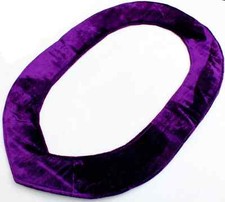 Grand Lodge Past Master Blue House Mason Royal Arch COLLAR PURPLE BACK VELVET