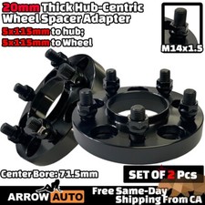 2x 20mm 5x115mm Hub Centrant Adaptador Espaciador Ajuste 300/Challenger/Cargador/Magum