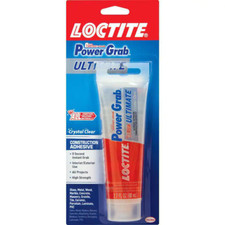 Power Grab Ultimate Instant Grab 2.7 Oz. SMP Construction Adhesive Crystal Clear