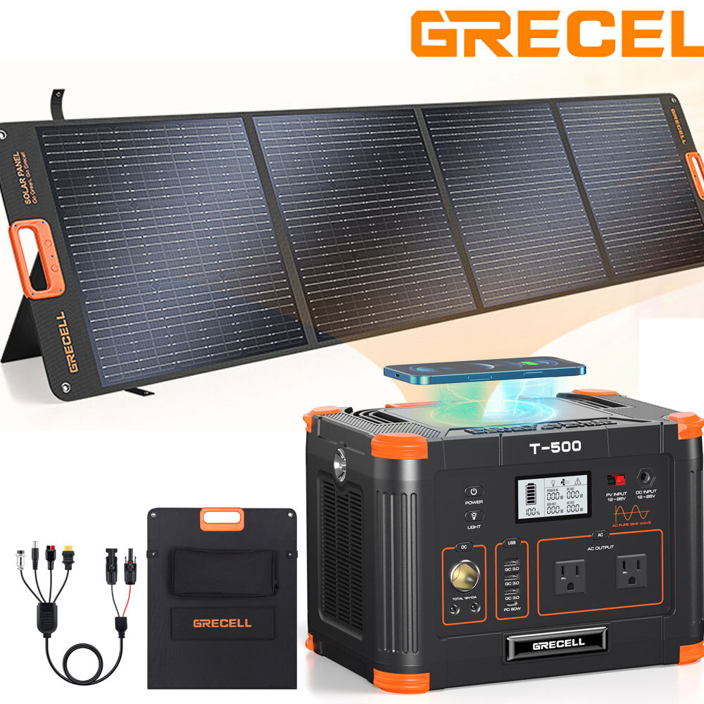 太陽光ソーラーパネル GRECELL 200W Amazon | 200W ソーラーパネル GRECELL 折りたたみ式ソーラー