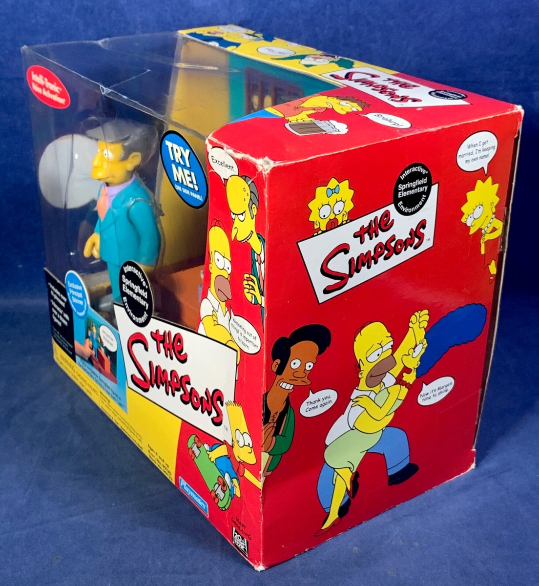SPRINGFIELD ELEMENTARY SCHOOL PLAYSET Simpsons WOS
