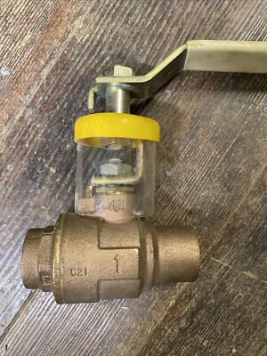 MILWAUKEE HAMMOND 1'' BALL VALVE ULTRA PURE 600 WOG GAR1238-Z4