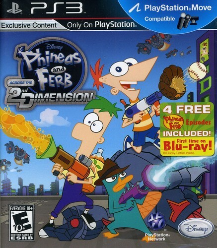 Phineas and Ferb: Across the 2nd Dimension - Sony PlayStation 3