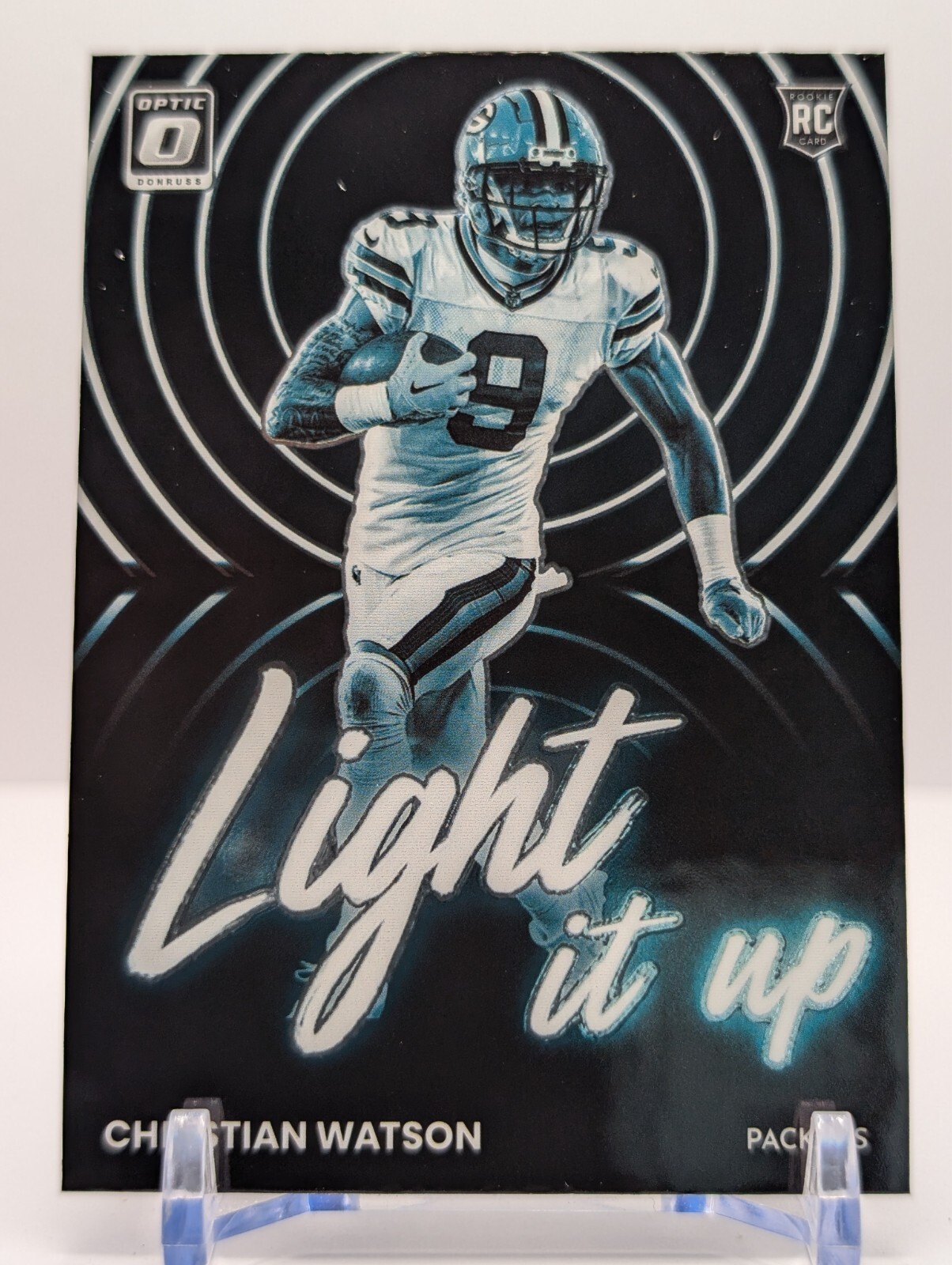 2022 Donruss Optic Christian Watson #LU-17 Light It Up