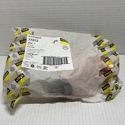 Viega 77072 Viega Propress 90 Street Elbow, 2'' X 2''