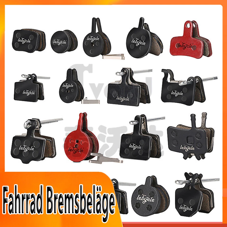 MARKENLOS Bremsbeläge Für Deore Tektro Shimano Fahrrad Scheibenbremse Disc Beläge Pads 2x
