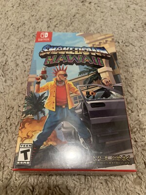 Shakedown Hawaii Collector's Edition (Nintendo Switch, 2019) BRAND NEW! SEALED!