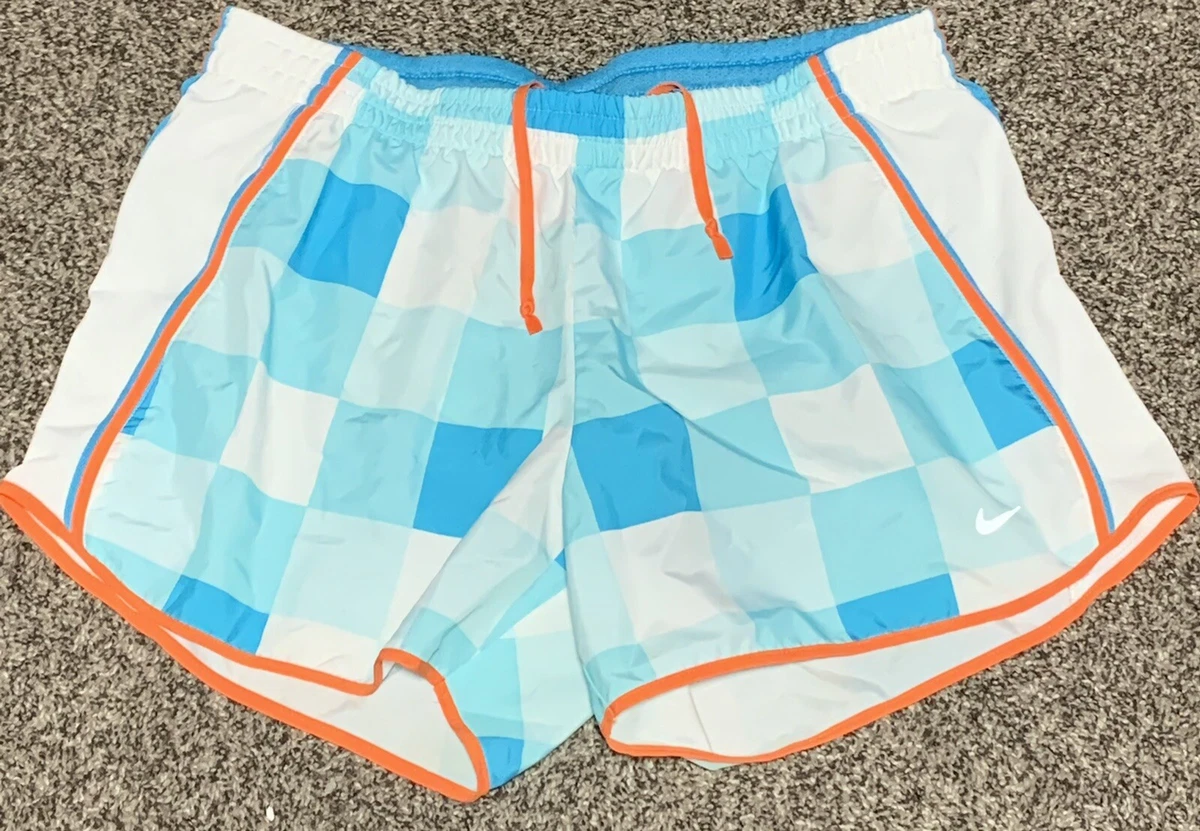 Plaid hotsell running shorts