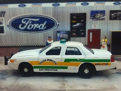 Greenlight 1:64 LOOSE 2010 FORD CROWN VICTORIA USPS Postal Police Interceptor