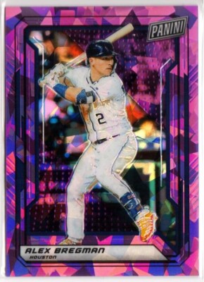 2019 Panini National Convention VIP Purple Ice Prizm SP/99 Alex Bregman #64