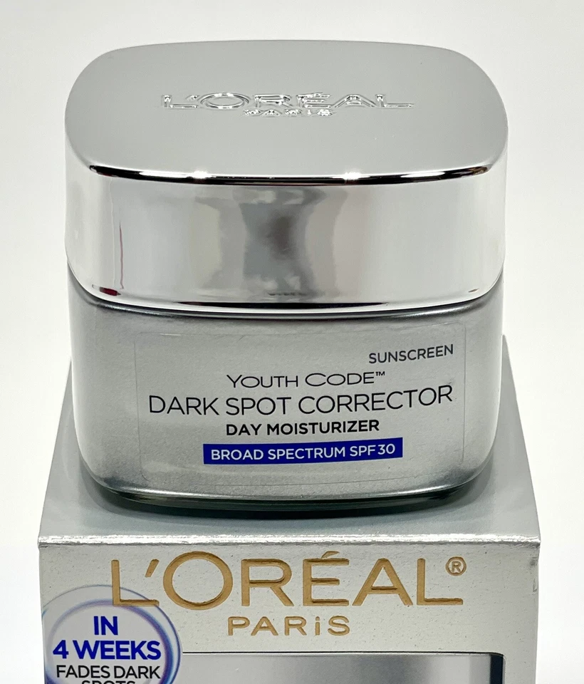L'oreal Youth Code корректор темных пятен дневной увлажняющий крем 1,7 унц SPF 30 - НОВЫЙ ЗАПЕЧАТАННЫЙ - Изображение 3 из 4