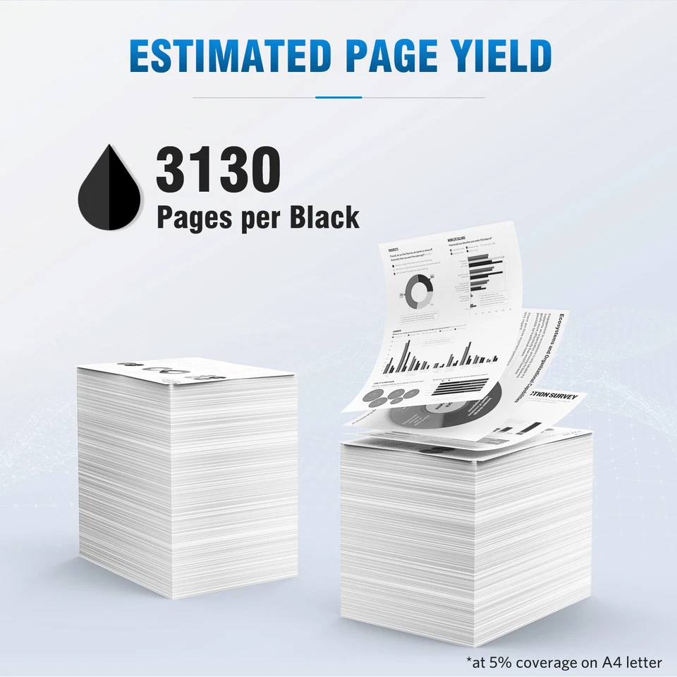 Cartucho de toner 067H compatível substituição para Canon 67H MF656Cdw com chip LOTE - Imagem 4 de 4