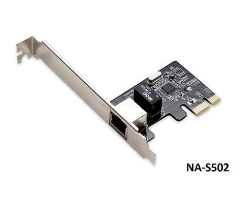 1-Port Ethernet PCI-Express x1, Revision 1.0a Also Includes Low Profile Bracket