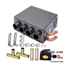 12v Car Truck Auxiliary Heater 4 Ports Universal Underdash Compact Auxiliary 12v Car Truck Auxiliary Heater 4 Ports Universal Underdash Compact Auxiliary