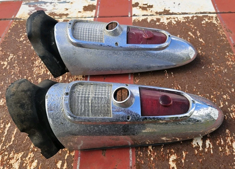 Par de luces traseras Mercury Monterey 1952 2 puertas Sun Valley Custom 52 Foto 2 de 4