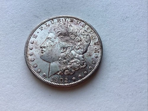 U. S. 1902-O Uncirculated Morgan Silver Dollar KM #110 Better Date