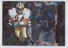 1995 Score Reflextions Mario Bates Rodney Hampton #RF10 9av