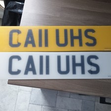 Vehicle Registration Plate CA11 UHS