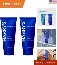 Aloe Eucalyptus Shaving Cream for Men 2 Pack, 6 oz Sensitive Formula