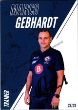 Original Autogramm Marco Gebhardt Turbine Potsdam  /// Autogramm Autograp 362529