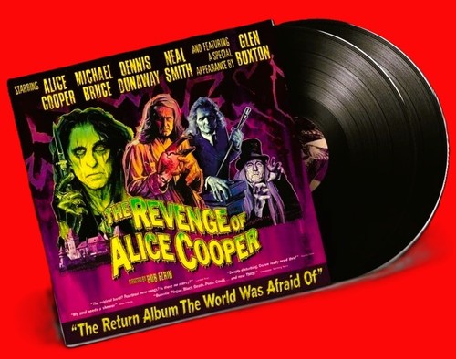 ALICE COOPER THE REVENGE OF ALICE COOPER - BLACK - 2LP - GATEFOLD MailedFromL.A. - Picture 6 of 8