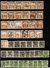 INDIA STATE HYDERABAD 50 OLD USED STAMPS LOT GOOD FOR STUDY #07