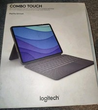 Logitech Combo Touch Keyboard Case for 12.9 A...