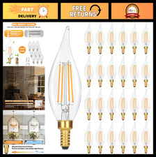 Dimmable LED Candelabra Bulbs 40W Equivalent, 24-Pack Soft Warm White E12, Vinta