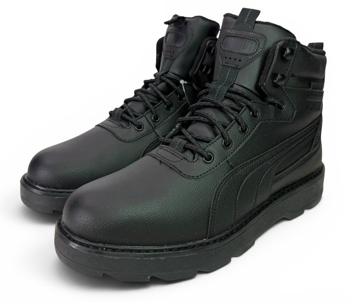 PUMA Desierto v3 Puretex Boot 393928 01 Triple Black 