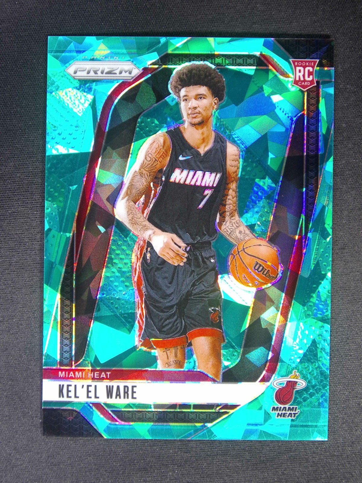 2024-25 Panini Prizm Kel'el Ware #248 RC Rookie Teal Ice /225