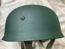 Elmetto originale forze speciali GSG 9 anni 70 casco paracadutista gruppo protezione confini
