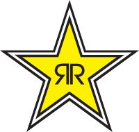 Factory Effex Rockstar Energy Star Logo 12in Die-cut Vinyl Sticker 15-94730