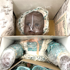 VTG Porcelain Doll DANIELLE Yolanda Bello's Picture Perfect- Knowles African Am.