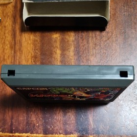 Red Arremer II Famicom FC Box Manual Postcard Used