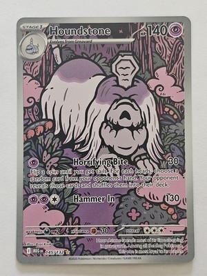 Houndstone 145/132 Me01: Mega Evolution Holo