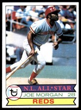 1979 Topps Joe Morgan Cincinnati Reds #20 EX