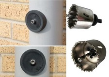 Access Point Bung & Hole Saw Fits DN70-150 Drain Pipes / Pipes inspection CCTV