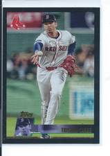 2025 TOPPS ARCHIVES BLACK FOILBOARD # 184 TRISTON CASAS - BOSTON RED SOX