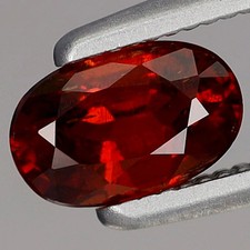Natural Spessartite Garnet 0.68ct t.w 6x3.8mm Oval Reddish Orange Namibia, Afric