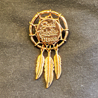 2007 South Dakota Destination Imagination Dream Catcher DI Trading Pin vintage