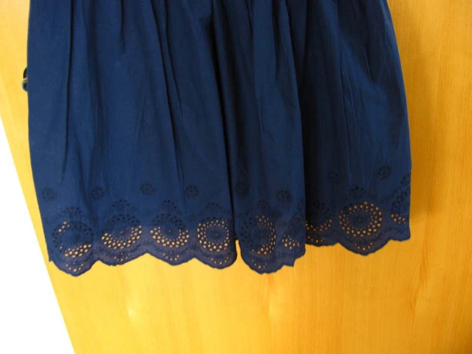 Trägerkleid, dunkles Blau, Gr. 44, Top Zustand v. C & A - Bild 3 von 4