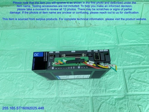 SANMOTION RS3A02L8AL0 AC Servomotor wie auf Fotos, Sn:1162, DHL - Bild 6 von 14