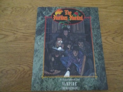 Vampire the Masquerade - Sourcebook: The Hunters, Hunted (1997) rpg white wolf