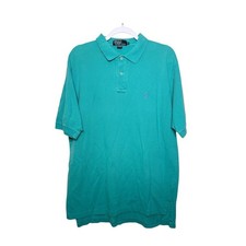 Polo Ralph Lauren Men's Turquoise Polo Shirt XL Short Sleeve Embroidered Logo