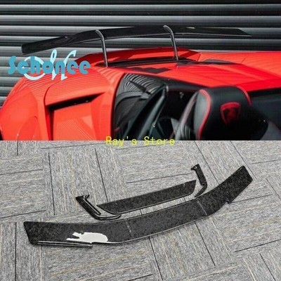 Forge Carbon Fiber Rear Trunk Spoiler Wing For Lamborghini Huracan LP580 LP610