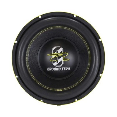 Ground Zero Radioactive GZRW 10XSPL 10  Dual Voice Coil 2 Ohm Subwoofer 800w RMS