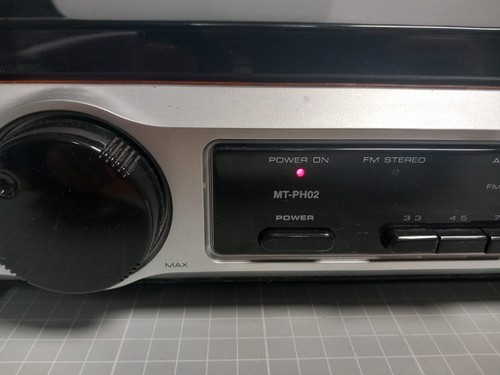 Technosonic MT-PH02 Plattenspieler & Radio Einbaulautsprecher 33/45/78 GETESTET - Bild 10 von 22
