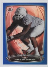 2014 Bowman Rookies Blue Foil 185/499 Kareem Martin #49 0j6