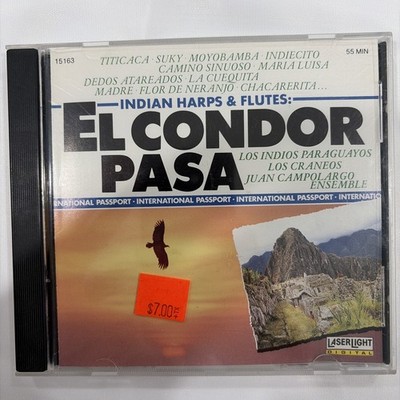 El Condor Pasa by Campolargo Ensemble / Los Indios Paraguayos (CD, 1989)